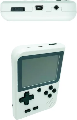 Vista 4 de Come-buy Consola de juegos retro consola de juegos de mano con 400 juegos clásicos FC de 28 pulgadas soporte de pantalla a color para salida de TV