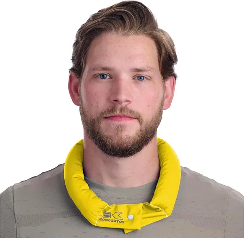 Vista 17 de KOOLGATOR - Banda enfriadora reutilizable para cuello por evaporación, alivio duradero para actividades en clima cálido, deportes y trabajo al aire
