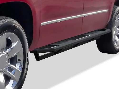 Vista 4 de APS Estribos de acero inoxidable con armadura lateral de 6.5 pulgadas compatibles con Suburban Yukon XL 2005-2020 (no incluye Z71 Hybrid)