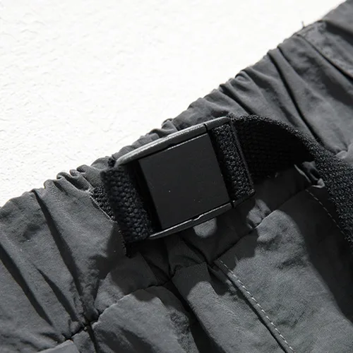 Vista 3 de JEShifangjiusu Pantalones convertibles de senderismo para hombre, impermeables, de secado rápido, ligeros, para pesca, con bolsillo