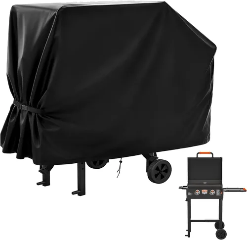 Vista 27 de Cubierta de horno de pizza para Ninja, cubierta de parrilla resistente para horno de exterior Ninja OO100 serie Woodfire 8 en 1, cubiertas