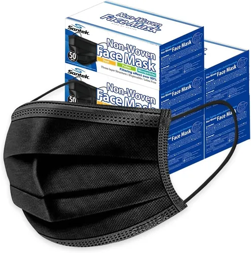 Vista 10 de Santek Reusable Protective Face Mask for Industrial Dust Protection, Breathable PPE for Construction & Workplace Use