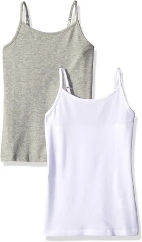 Vista 6 de The Children's Place Camisola básica para niñas Negro/Gris Jaspeado Paquete de 2