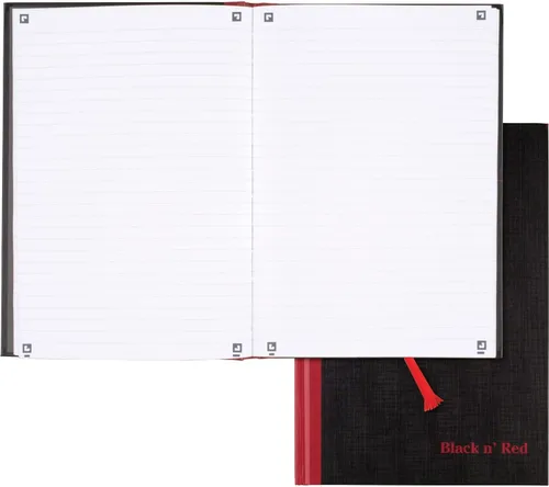 Vista 9 de Black n' Red - Cuaderno A5 con líneas sueltas