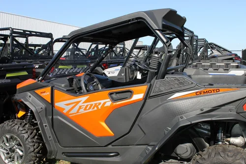 Vista 4 de Compatible con parabrisas ventilado CF MOTO ZFORCE 950 TRAIL PRO-FIT