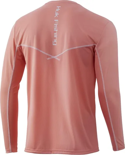Vista 16 de HUK Icon X Camiseta de pesca de manga larga con protección solar para hombre