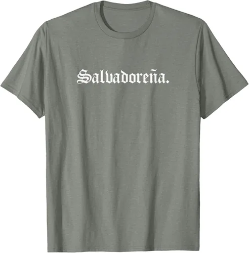 Vista 63 de Camiseta Salvadoreña Mujer, Negro