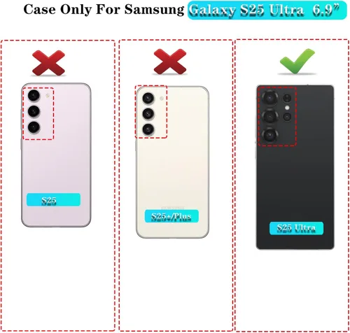 Vista 46 de ONOLA Funda compatible con Samsung Galaxy S24 Ultra con protector de pantalla HD, resistente a los golpes y a las caídas, funda de 3 capas