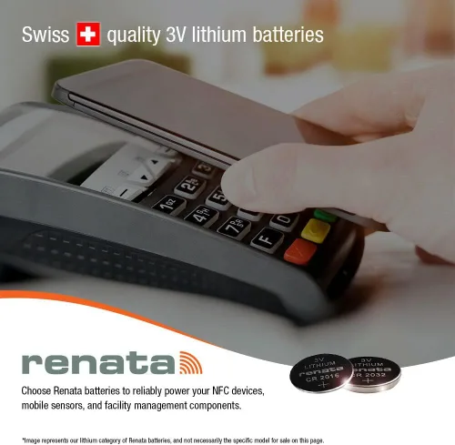 Vista 8 de Renata CR2032 Baterías - Batería de litio de 3 V 2032 (2 unidades)