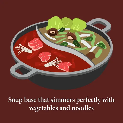 Vista 2 de Wang Bulgogi - Base de sopa de olla caliente, 7.05 onzas Auténtico condimento Shabu Shabu dulce y salado, listo en 3 minutos, fabricado en Corea