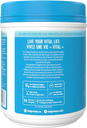 Vista 7 de Vital Proteins Péptidos de colágeno sin sabor, 567 GR