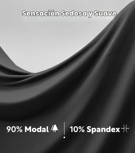 Vista 3 de DAVID ARCHY Ropa interior para hombre de modal ultra suave con doble bolsa, calzoncillos tipo brief con soporte cómodo y ligero para hombres Negro
