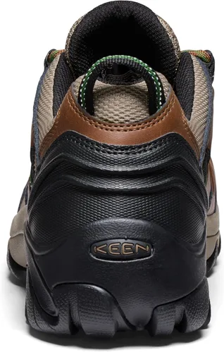 Vista 3 de KEEN Utility - Zapato de acero con puntera de Lansing, de altura baja para hombre negro (Bison/Black)