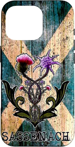 Vista 20 de Purple Thistle Flower Scottish Flag Scots Sassenach Vintage Case for iPhone 17