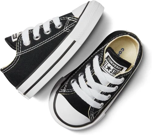 Vista 5 de Converse Chuck Taylor All Star Low Top para niños Negro