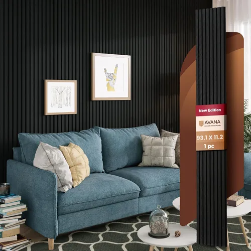 Vista 59 de Paquete de Muestras de Color de Paneles de Pared Acústicos Avana - Paneles de Madera Premium para Decoración de Paredes - Insonorización