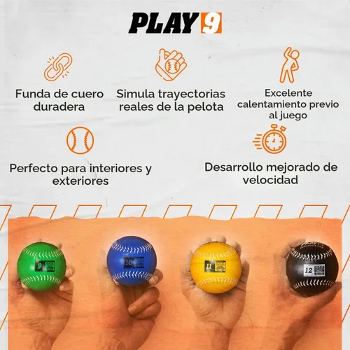 Vista 4 de Juega 9 pelotas de softball ponder