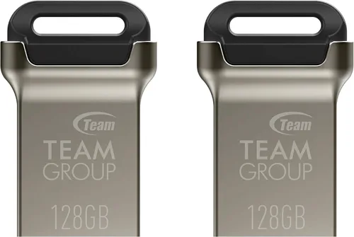 Vista 8 de TEAMGROUP C162 32GB USB 3.2 Gen 1 USB 3.1/3.0 Mini Fits Metal Lectura 100MB/s Flash Thumb Drive Almacenamiento de Datos Externo Memory Stick