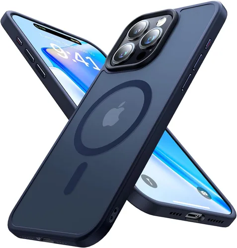 Vista 14 de Funda magnética a prueba de golpes para Samsung Galaxy S25 Ultra, protección de grado militar de 12 pies [compatible con MagSafe], parachoques