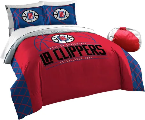 Vista 7 de Northwest NBA Unisex-Adult Comforter and Sham Set Golpe inverso
