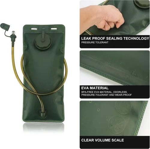 Vista 9 de Mardingtop Mochila de senderismo de 60L + bolsa de hidratación de 2.5 litros