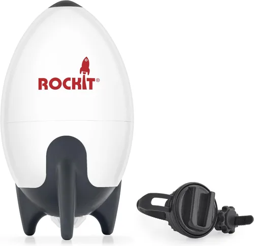 Vista 4 de Rockit Mecedora para bebé recargable por USB - Mecedora portátil con manos libres para dormir que calma suavemente el cochecito o el buggy