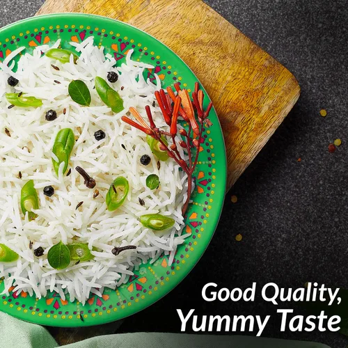 Vista 5 de Himalayan Chef - Arroz Basmati Parboiled del Himalaya, saludable y grano extra largo - 2 libras