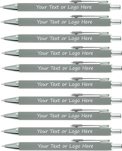 Vista 8 de SyPen Personalizado con tu logotipo personalizado o bolígrafos de texto, paquete de 100 bolígrafos para marketing, fiestas y eventos, bolígrafos