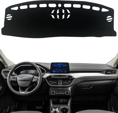 Vista 7 de Cubierta de Alfombrilla para Tablero Personalizada Consola Central Interior Compatible con Ford Escape Titanium SUV 2020 2021 2022 Cubiertas