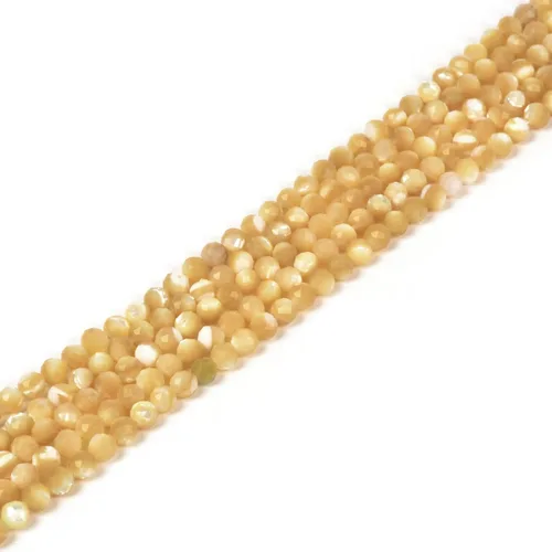 Vista 26 de Cuentas Redondas Facetadas de Ópalo Verde de 4 mm Sueltas de 16 Pulgadas para Hacer Joyas