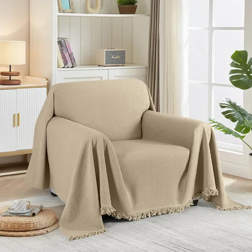 Vista 14 de TAOCOCO Funda para Sillón y Sofá Gruesa y Duradera, Manta para Sofá de Reclinar, Funda Lavable para Silla y Sofá, Amigable para Mascotas, Protector