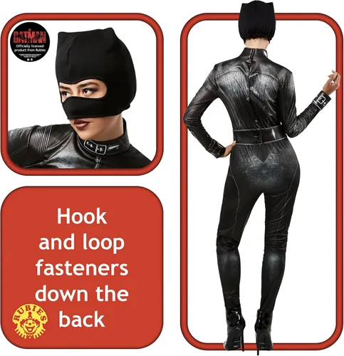 Vista 5 de Rubies womens Dc Selina Kyle the Batman Movie Costume