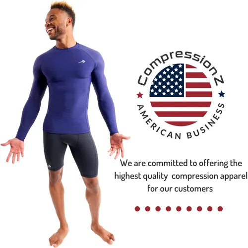 Vista 7 de Compression Shorts Men Performance Baselayer Athletic, Running, Biking All Sports Men's Underwear for Workout