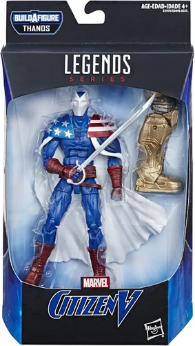 Vista 2 de Hasbro Marvel Legends Series Citizen V Marvel Comics - Figura coleccionable de 6 pulgadas