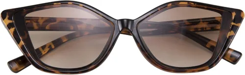 Vista 3 de Karsaer - Gafas de sol para mujer, diseño de ojo de gato, diseño irregular