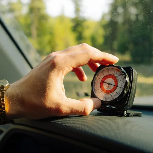 Vista 5 de Sun Company AltiLINQ - Altímetro y barómetro del tablero Altímetro para coche y camión Altitud de lectura de 0 a 15,000 pies