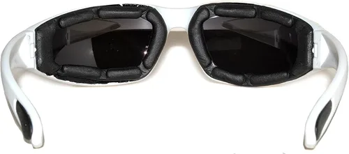 Vista 3 de OWL - Gafas de espuma acolchada para motocicleta, lente transparente