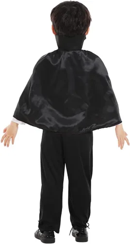 Vista 6 de Seasons Disfraces de Halloween clásicos de vampiro para niños pequeños (2T-4T)