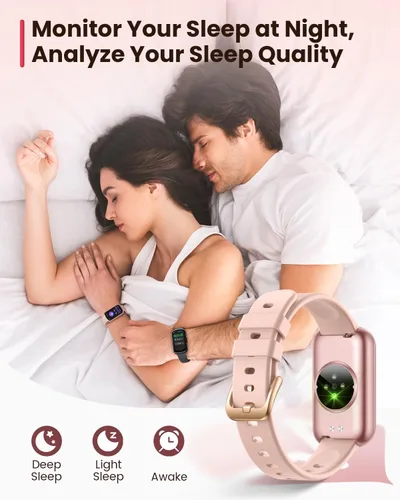 Vista 6 de 1.47 "relojes inteligentes para las mujeres ritmo cardíaco sueño 24