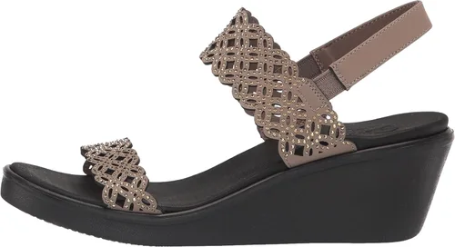 Vista 8 de Skechers Women's Rumble on-Sassy DayZ Wedge Sandal