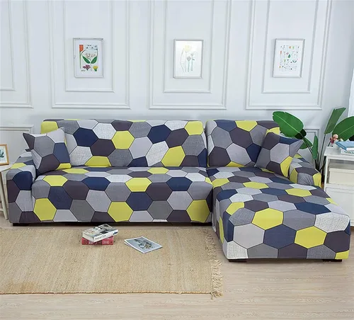 Vista 9 de MIPOPS Funda para sofá, funda impermeable para sofá con cojines de 1/2/3/4, fundas protectoras de muebles de jacquard para mascotas, niños, perros