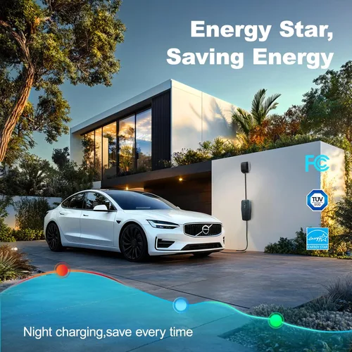 Vista 4 de Cargador EV de nivel 1 y 2 actualizado 2026 de 16 A, 3.5 KW, cable de 20 pies y adaptador doble NEMA (5-15/6-20) - Cargador de coche eléctrico