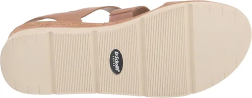 Vista 4 de Dr. Scholl's Shoes Sandalias de cuña Once Twice con plataforma para mujer