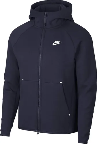 Vista 6 de Nike Sportswear Club - Sudadera con capucha forro de vellón y cierre completo para hombre
