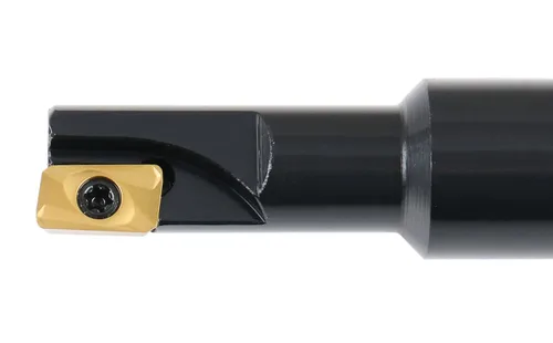 Vista 10 de Accusize Industrial Tools Molino de extremo indexable de hombro cuadrado de 90 grados de 1/2 '' con insertos de carburo Apkt11T3, 0056-0913