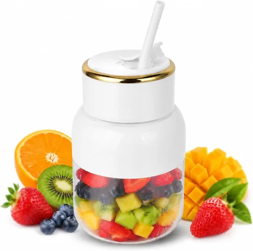 Vista 10 de Batidora portátil 27.1 fl oz USB recargable batido taza BPA-Free Food Grade Material, 2000mAh Battery, Compact 11x16cm, Detachable for Easy