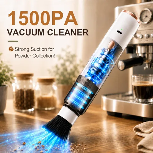Vista 3 de Mity rain Aspiradora de café de 1500 Pa para máquina espresso y molinillo