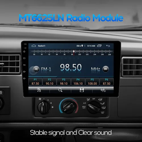 Vista 10 de 9" IPS Visualización Completa Táctil 2+32G Radio de Coche Doble Din Receptores de Audio Vídeo Estéreo con CarPlay Inalámbrico Android Auto Cámara