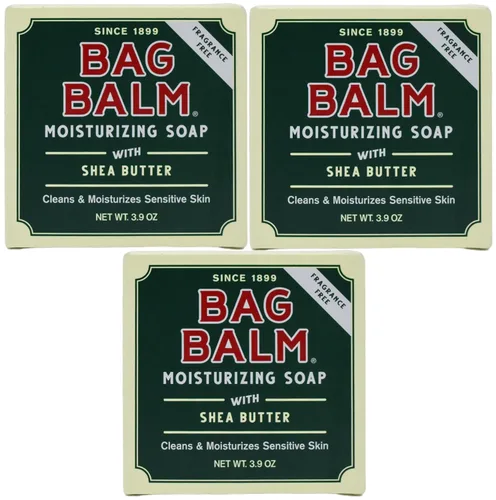 Vista 2 de Bag Balm Mega Jabón Hidratante Aroma a Menta Romero - 3.9oz, paquete de 5