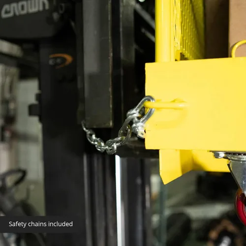 Vista 3 de Titan Attachments - Plataforma de trabajo móvil de carga fácil de 54 pulgadas de ancho para carretillas elevadoras y carretillas elevadoras